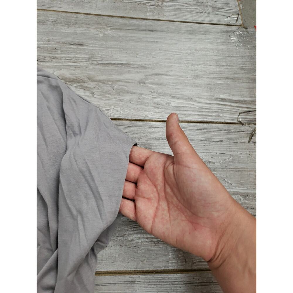 Planet Gray Loose Fit Cutoff Sleeve Cotton Made in Peru One Size Fits All - Picture 9 of 9